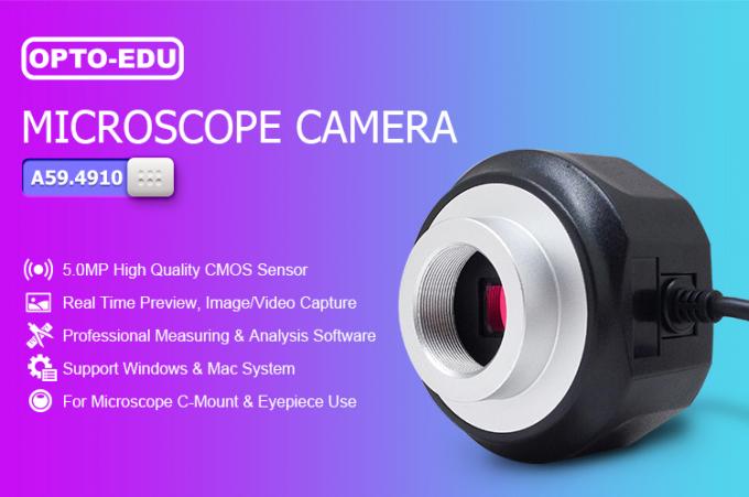 câmera do ccd para o microscópio