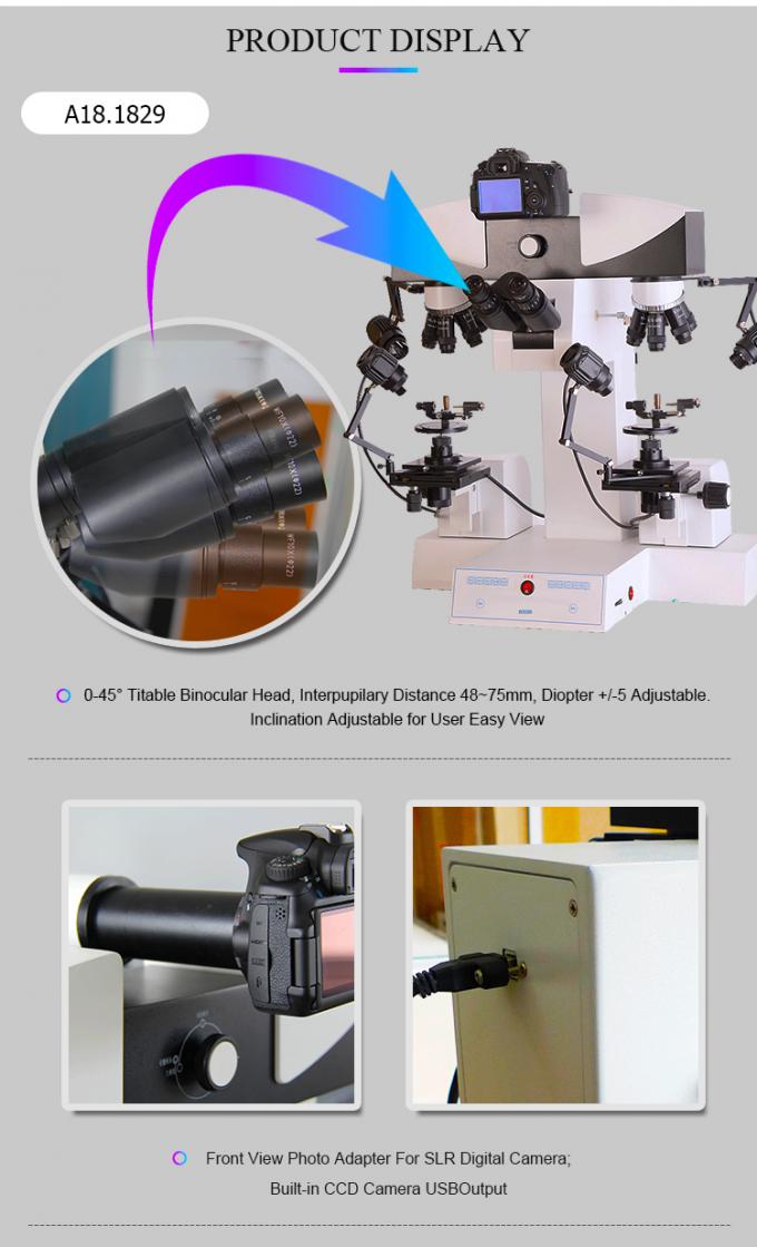 Microscópio de comparação