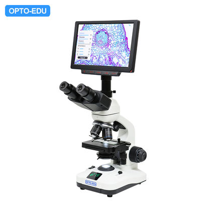 OPTO-EDU A33.5110 9" LCD Digital Microscope with 12M Resolution WF10x and WF16x Eyepieces