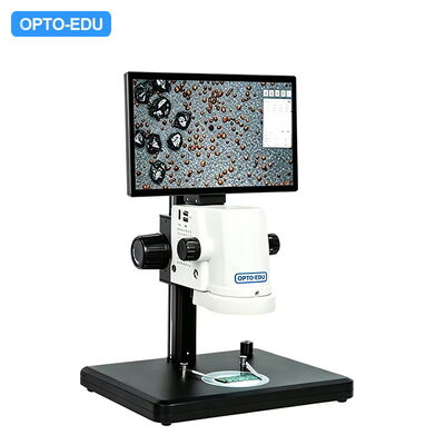 OPTO-EDU A36.3602 Professional 110X LCD Digital Measuring Microscope 11.6 inch 5MP CMOS Camera Stereo Video Microscope