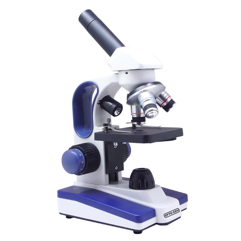 Transmit Reflect Dual LED Monocular WF10x Student Microscope